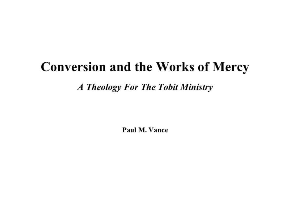 Conversion and the Works of Mercy